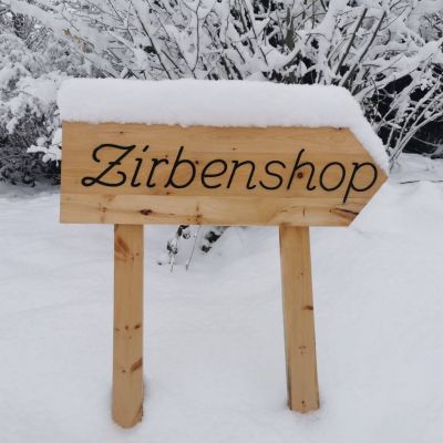 Weg Weiser Zirben Shop