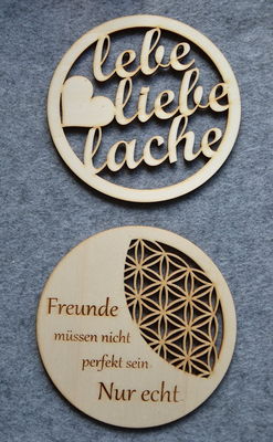 Hoop Reifen mit Motive 150mm